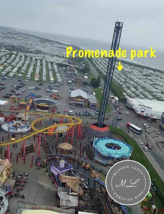 Promenade 566, Direct Beach Access, Close To Fantasy Island, Wifi, Pet Friendly - Meadow Lakes Caravan & Lodge Hire Skegness Luaran gambar